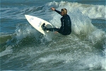 (December 21, 2004) Surfing at Fish Pass